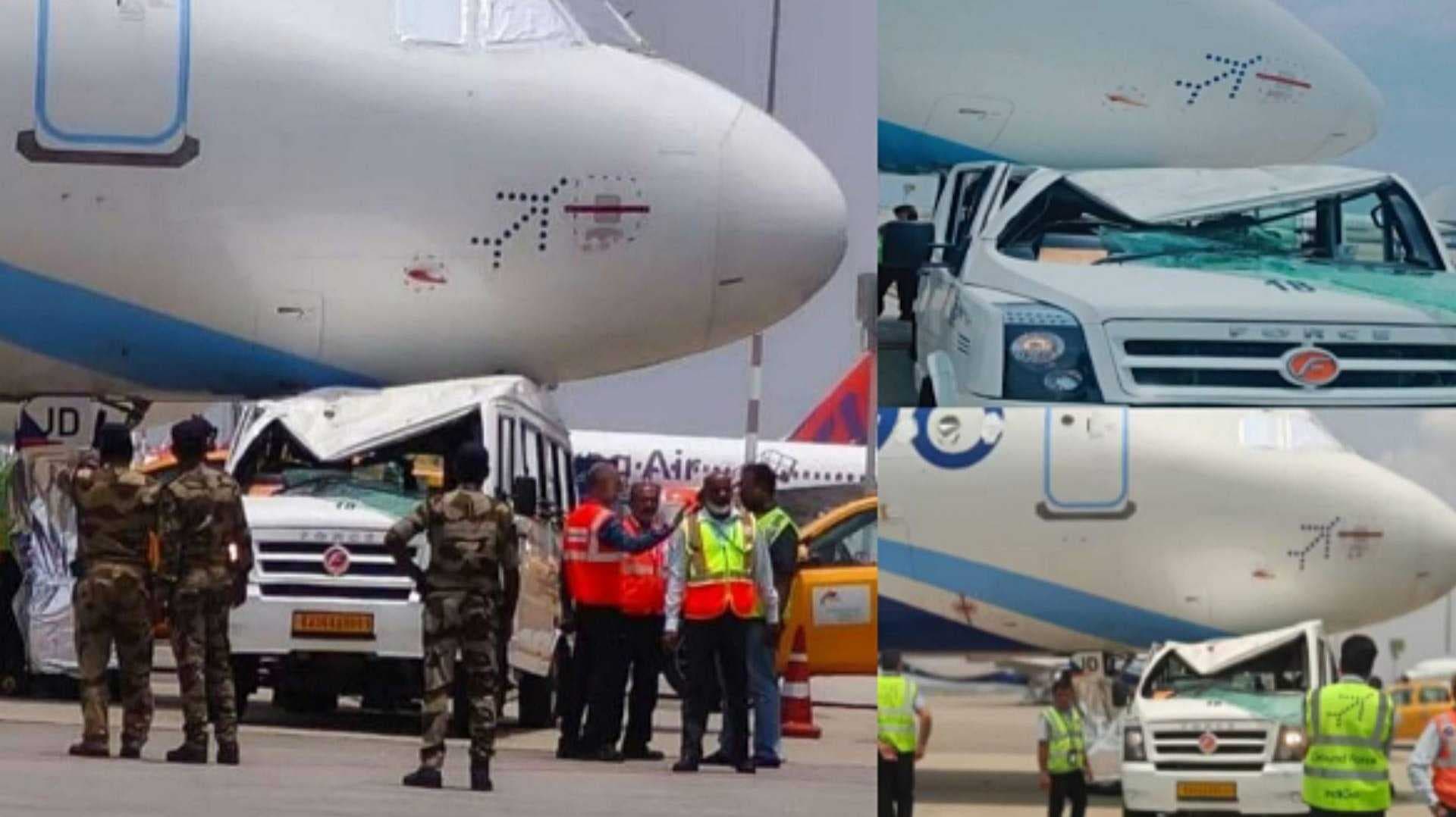 விமான நிலையத்தில் விபத்து