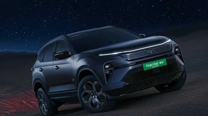 Tata harrier ev car