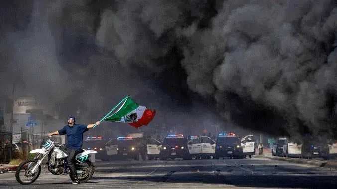 America protest