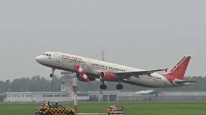 Bukat-Delhi Air India flight