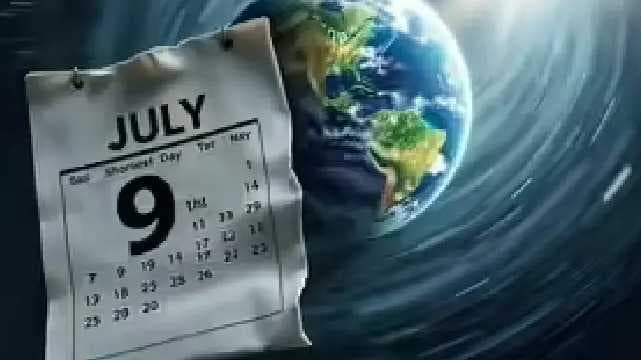Earth's rotating speed