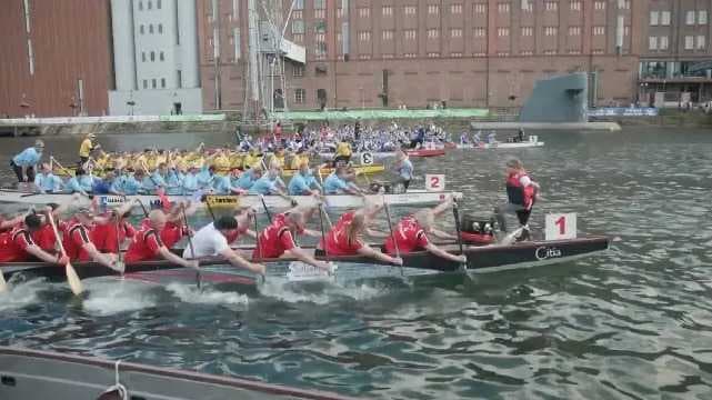Dragon boat racing