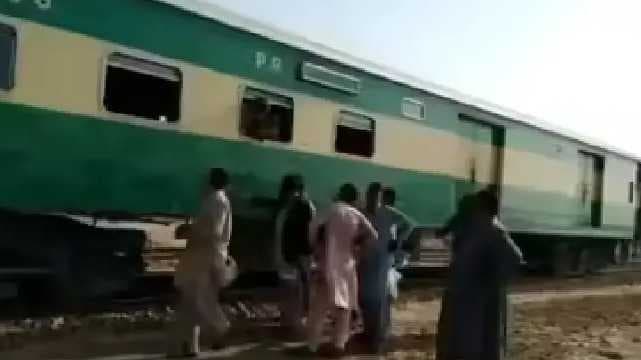 Express train acciden