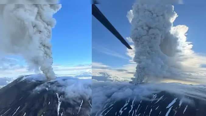 Russia volcano