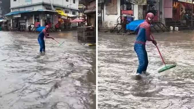 Mumbai spider  man