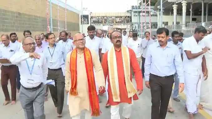 Thirupathi inspection