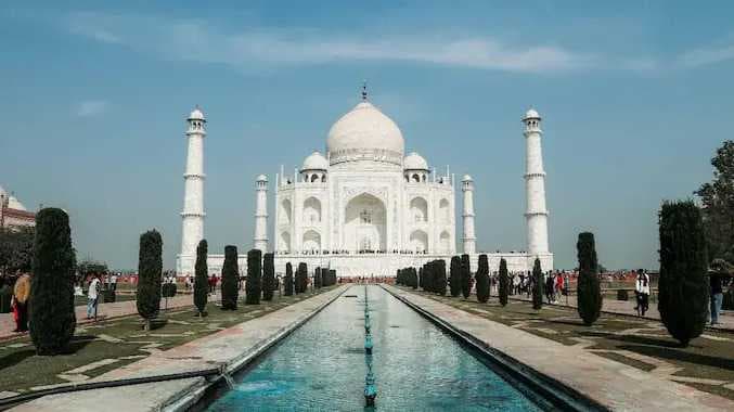 Taj mahal inside video
