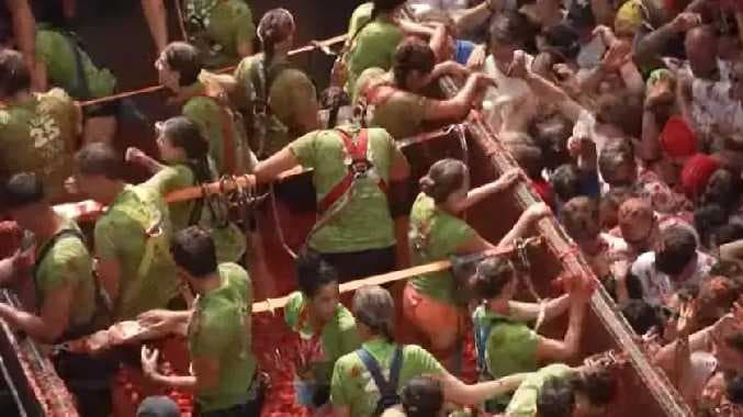 Spain tomato festival