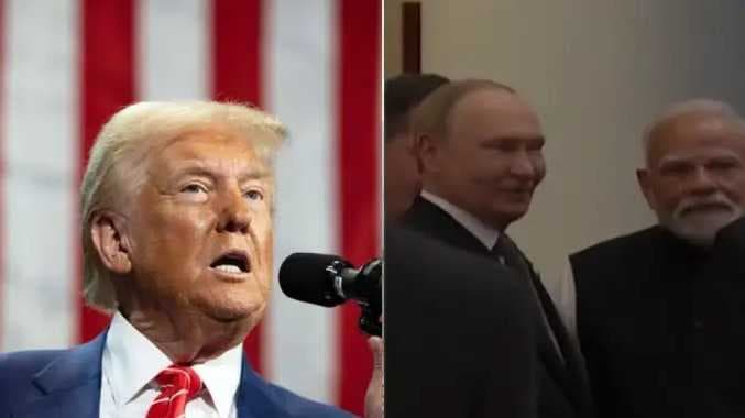 USA Trumph vs india