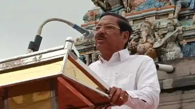 DMK RS Bharathi speech
