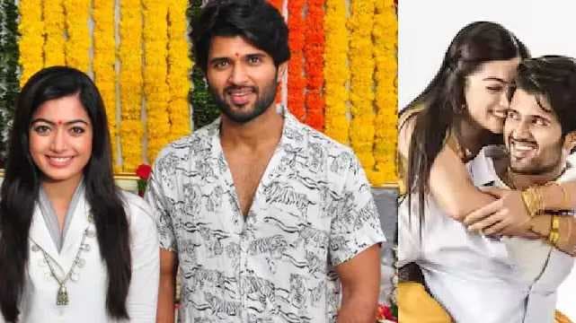Vijay Devarakonda and Rashmika Mantana