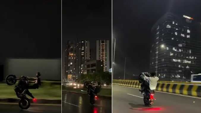 Ambattur bypass  stunt