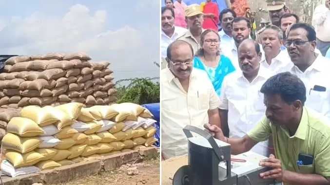 Minister chakrapani inspection