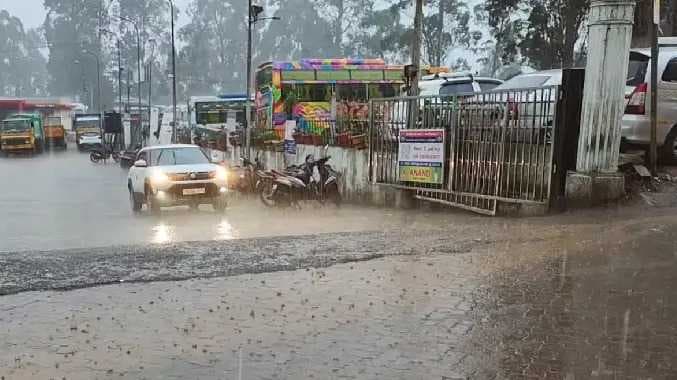 DGL Kodaikanal rain