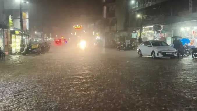 SVG Heavy rain