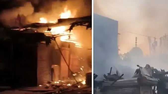 Mumbai fire