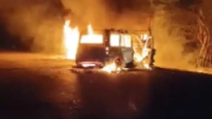 Car fire