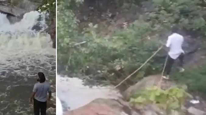 Tirupathi river fall