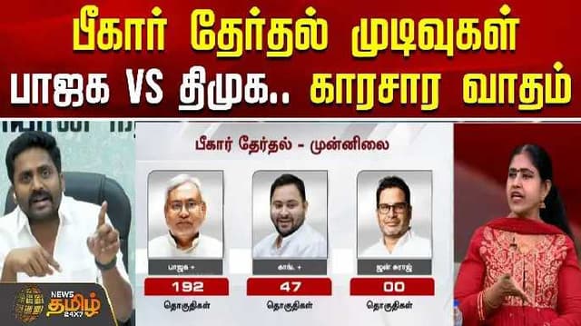 bjp vs dmk
