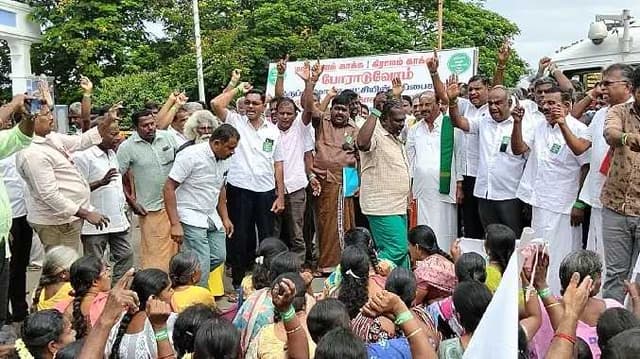 TPR Farmers protest