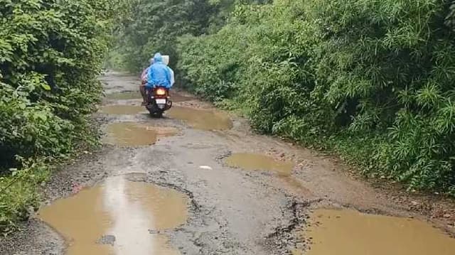 CGL Road damaged