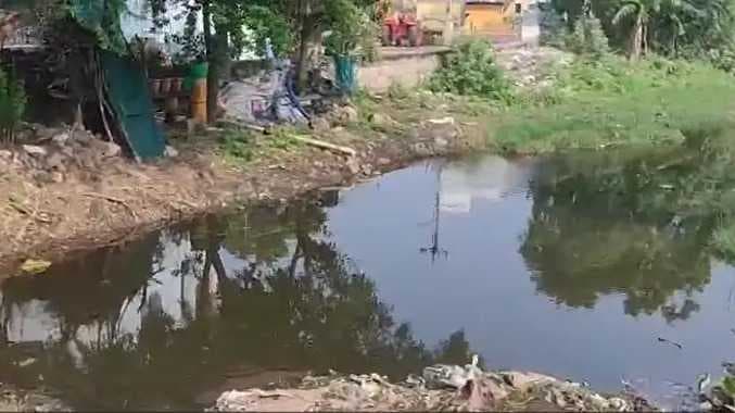 VNR School water stagnanat