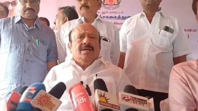 Minister MRK Panner selvam