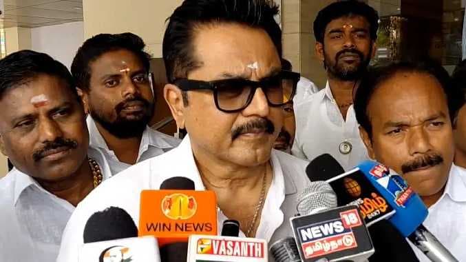 bjp sarathkumar byte