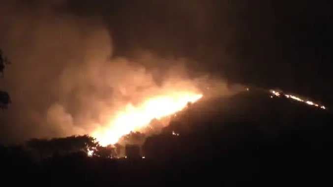 Sirumalai fire