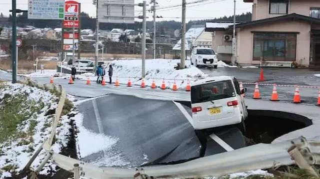 Japan earth quake