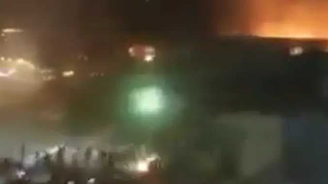 Iran fire