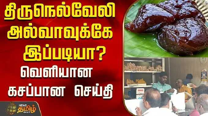 திருநெல்வேலி அல்வாவுக்கே இப்படியா? வெளியான கசப்பான செய்தி..! | Tirunelveli Halwa | Tamil News