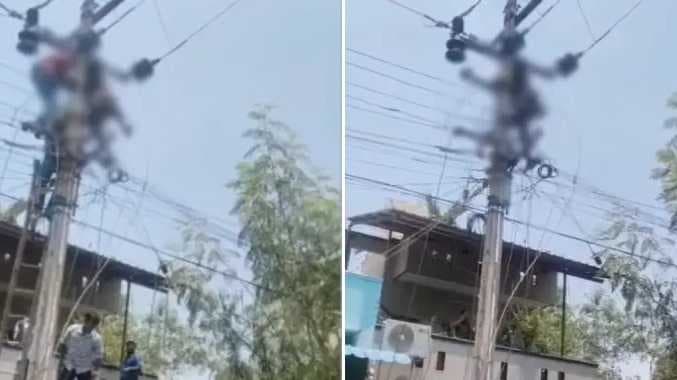 கள்ளக்குறிச்சி மின்கம்பம்