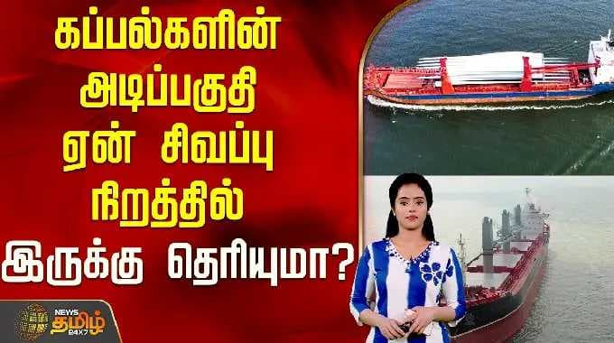 Do you know why the bottom of ships is red? | Ship | Interesting Facts