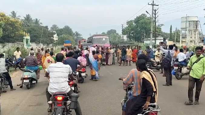 பொதுமக்கள் சாலை மறியல்