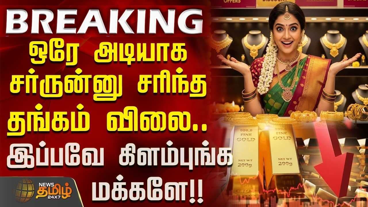 தங்கம் விலை சவரனுக்கு ரூ.1,200 குறைந்தது