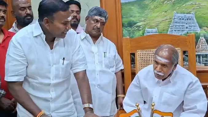 முதல்வர் ரங்கசாமி
