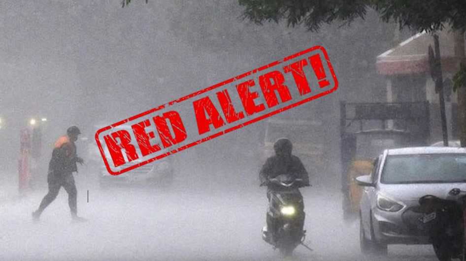 rain red alert