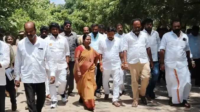 அமைச்சர் ஆய்வு