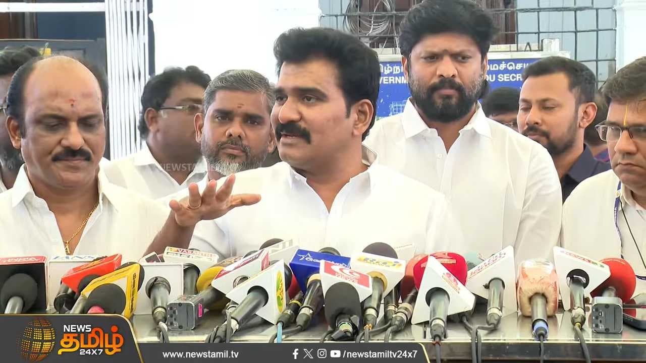 அமைச்சர் நிர்மல் குமார் விளக்கம்