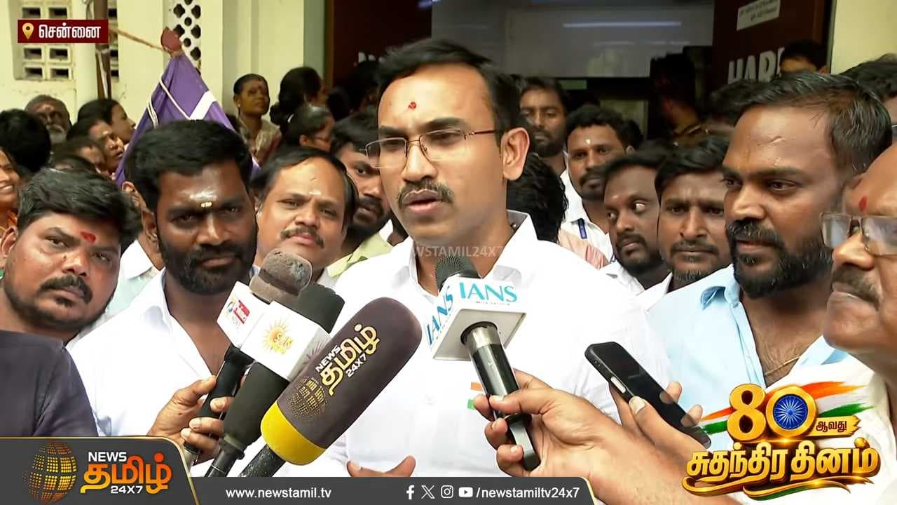 எதிர்க்கட்சிகளுக்கு அமைச்சர் அருண்ராஜ் சொன்ன SHARP பதில்