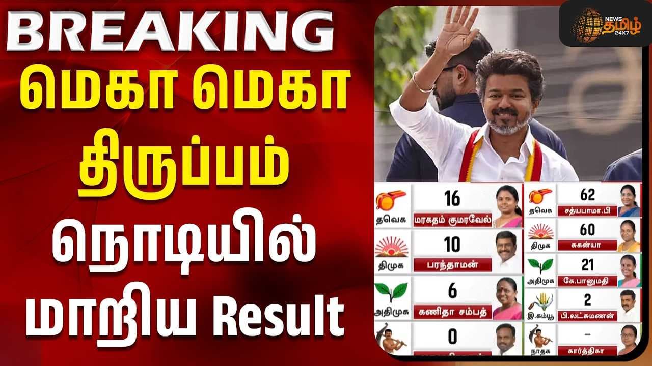 மெகா மெகா திருப்பம் - நொடியில் மாறிய Result