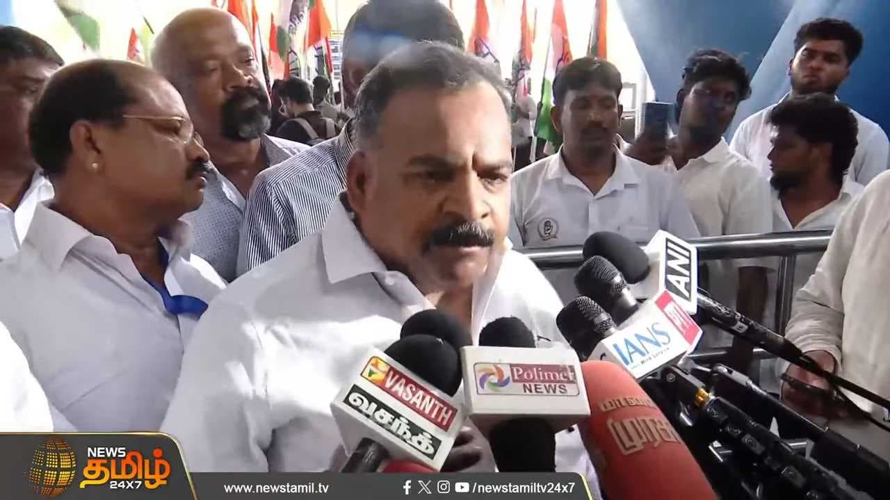 ராகுல்காந்தி - முதல்வர் விஜய் சந்திப்பு