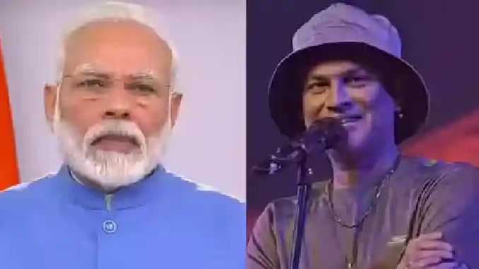 Modi tribute singer