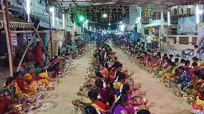 RMD Temple vilaku poojai