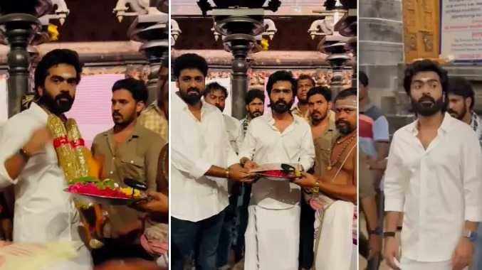 Simbu in chidambaram kovil