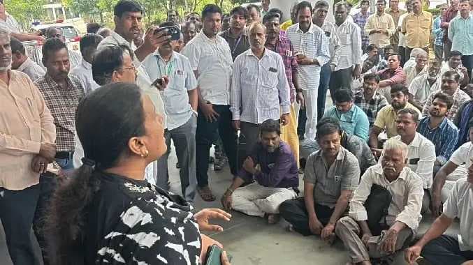 CHN Koyambedu protest