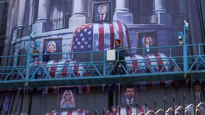 Iran wall